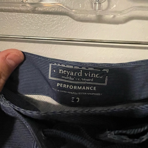 Vineyard Vines Performance Blue Striped Board Shorts Men's Size 30 EUC - Picture 4 of 5